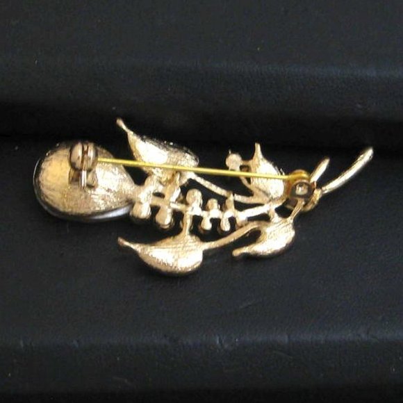 Fashion Jewelry Brooch floral - Picture 2 of 2